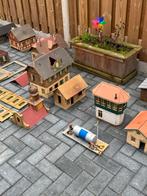 Lgb huizen gebouwen, Hobby en Vrije tijd, Ophalen, Gebruikt, Gelijkstroom of Wisselstroom, Brug, Tunnel of Gebouw