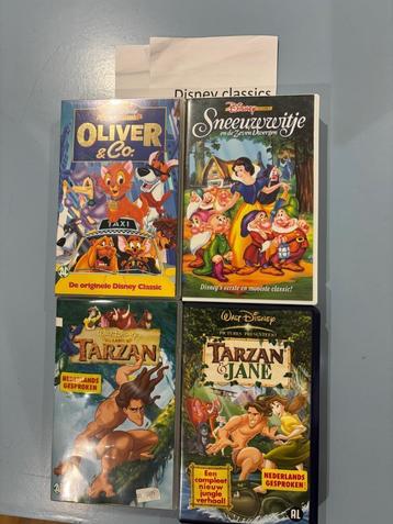 Disney videobanden classics VHS origineel PLUS Tarzan Jane beschikbaar voor biedingen