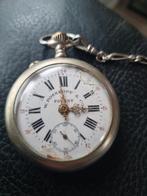 Zakhorloge Roskopf, Sieraden, Tassen en Uiterlijk, Horloges | Antiek, Ophalen, Staal, Overige merken