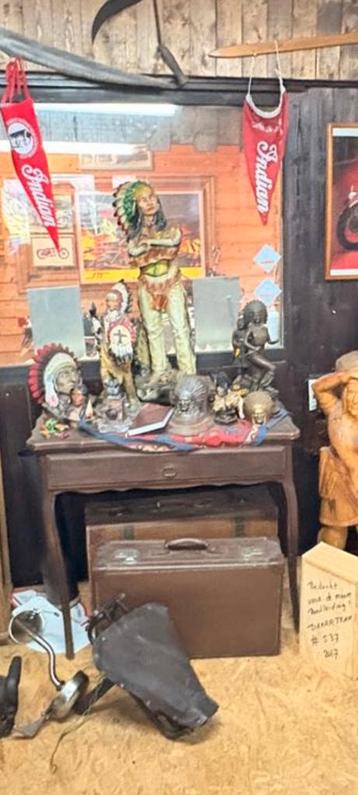 Collectie Indianenbeelden & Dromenvanger beschikbaar voor biedingen