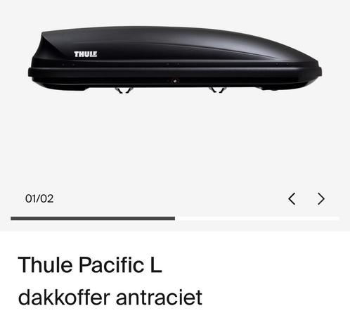 Thule dakkoffer I incl. Montage I Verhuur, Auto diversen, Dakkoffers, Zo goed als nieuw, Ophalen