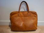 DSTRCT Laptoptas Leer Cognac, Computers en Software, Laptoptassen, Ophalen of Verzenden, Gebruikt