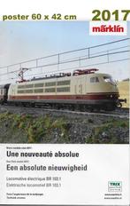 Fo77 Folder / Poster Märklin electr. locomotief BR103.1 2017, Boeken, Catalogussen en Folders, Folder, Ophalen of Verzenden, Zo goed als nieuw