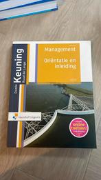 Management oriëntatie en inleiding, Doede Keuning, Ophalen of Verzenden, Alpha, Zo goed als nieuw, HBO