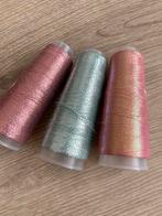 Lurex Garen - Set van 3, Hobby en Vrije tijd, Ophalen of Verzenden, Nieuw, Garen of Naald(en)