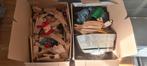 Houten treinbaan, 2 dozen vol! Veel onderdelen!, Kinderen en Baby's, Speelgoed | Houten speelgoed, Ophalen, Gebruikt