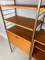 Vintage modulair wandsysteem Ladderax, Verzenden, Zo goed als nieuw, 25 tot 50 cm, Minder dan 100 cm