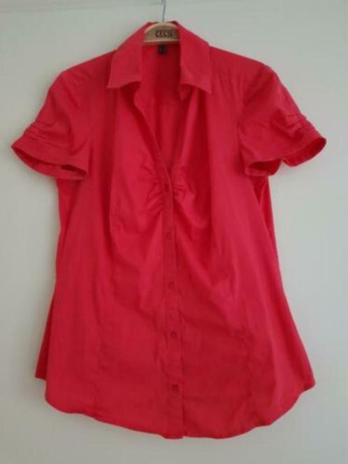 Blouse voor dames maat 38 / M van Esprit, Kleding | Dames, Blouses en Tunieken, Zo goed als nieuw, Maat 38/40 (M), Rood, Ophalen of Verzenden