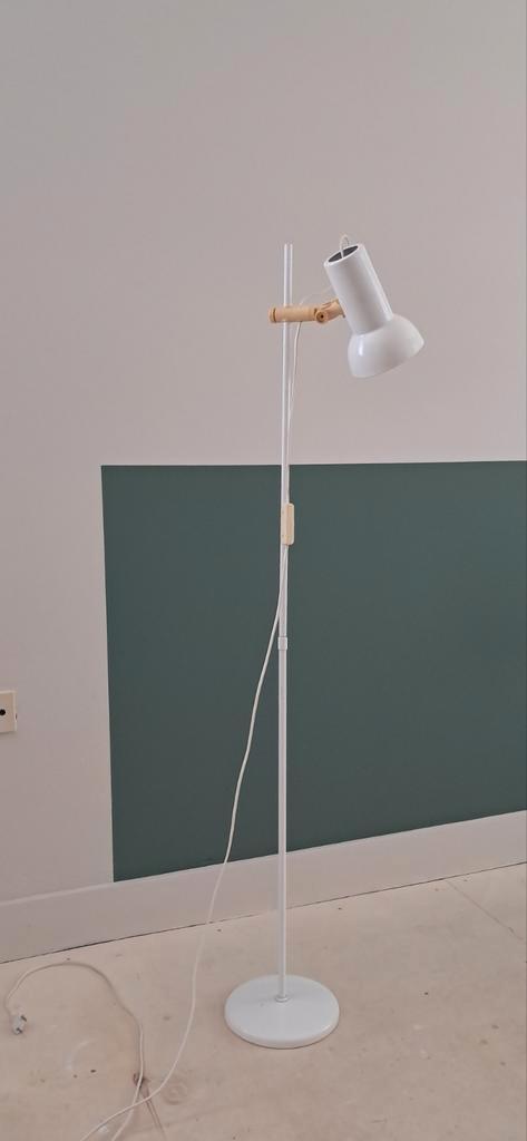 Vintage jaren 60/70 ikea vloerlamp wit, Huis en Inrichting, Lampen | Vloerlampen, Gebruikt, Ophalen