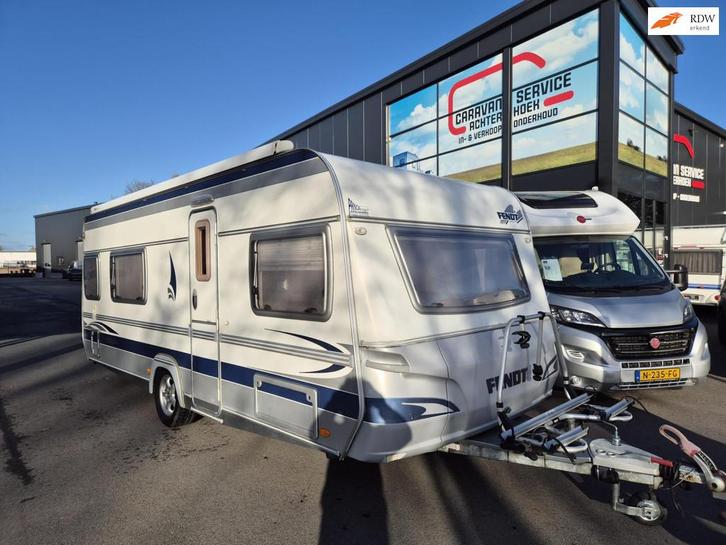 FENDT 560 GT Enkele bedden, Mover, Airco, Cassetteluifel etc, Caravans en Kamperen, Caravans, Bedrijf, tot en met 4, 1500 - 2000 kg