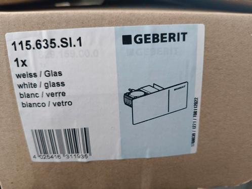 Geberit type 70 afstandsbediening, voor 2-toets spoeling, Doe-het-zelf en Verbouw, Sanitair, Zo goed als nieuw, Toilet, Glas, Ophalen of Verzenden