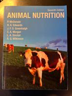 Animal Nutrition - McDonald, Greenhalgh - Goed, Boeken, Studieboeken en Cursussen, Ophalen of Verzenden, Beta, Gelezen, HBO