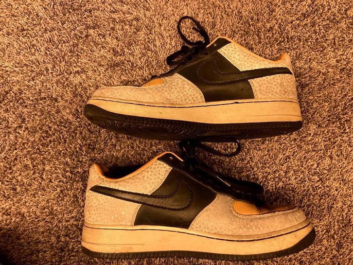 Nike Air Force 1 Low Supreme 'Safari' Maat 42.5 US9, Kleding | Heren, Schoenen, Gedragen, Sneakers of Gympen, Overige kleuren