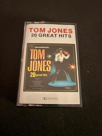 Tom Jones - 20 Great Hits Cassettebandje beschikbaar voor biedingen