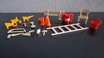 20 Playmobil attributen. Thema: bouw- / wegwerkzaamheden, Ophalen of Verzenden, Zo goed als nieuw, Los playmobil