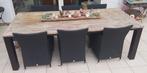 Tuintafel 240 x 100, Tuin en Terras, Ophalen, Gebruikt, Eettafel