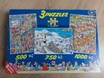 Jan van Haasteren Puzzels 3in1, Ophalen of Verzenden, 500 t/m 1500 stukjes, Gebruikt, Legpuzzel