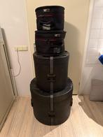 Drumhoezen en koffers SKB en Tama 10, 12, 16, 22 inch, Muziek en Instrumenten, Ophalen of Verzenden, Gebruikt, Percussie