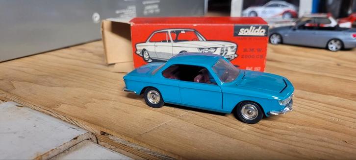 Solido BMW 2000 CS, Hobby en Vrije tijd, Modelauto's | 1:43, Zo goed als nieuw, Auto, Solido, Ophalen of Verzenden