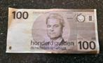100 Gulden biljet - Geert Wilders editie, Ophalen of Verzenden, 100 gulden, Los biljet
