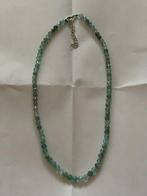 Ketting necklace van Toermalijn stenen facet geslepen kralen, Nieuw, Ophalen of Verzenden, Steen of Mineraal, Met edelsteen