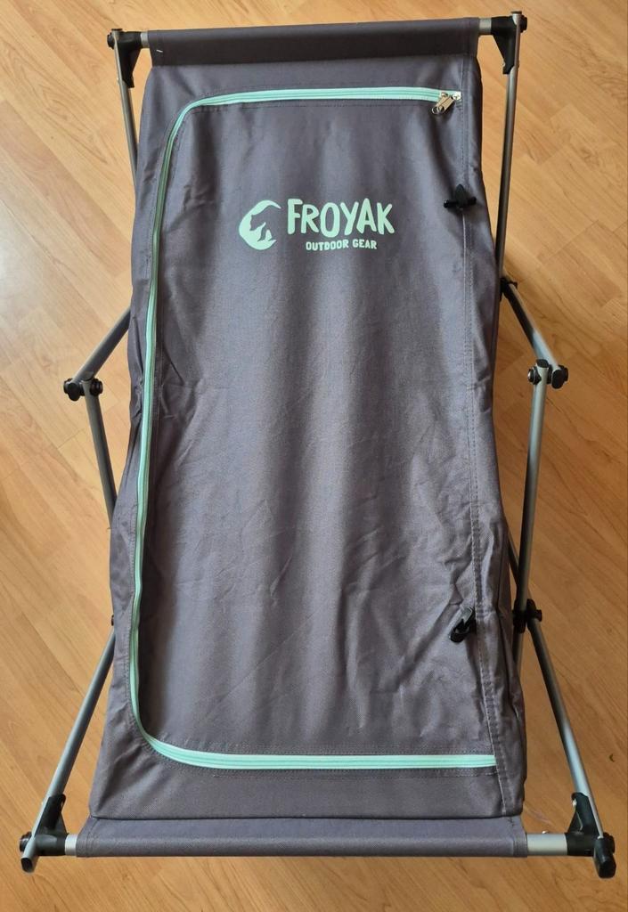 Froyak Campingkast - Opvouwbaar, Caravans en Kamperen, Kampeermeubelen, Gebruikt, Campingkast, Ophalen