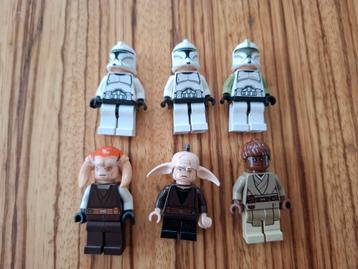 LEGO Star Wars Minifigs Jedi & Clones beschikbaar voor biedingen