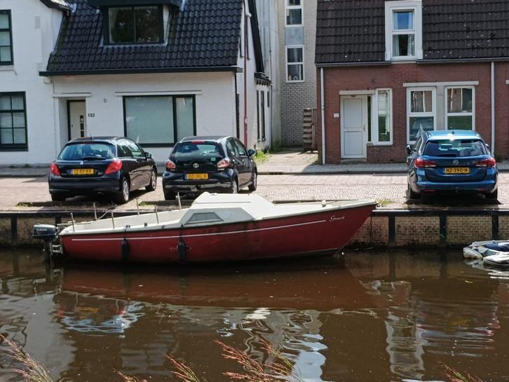 Kajuit zeilboot, Watersport en Boten, Kajuitzeilboten en Zeiljachten, Gebruikt, Tourjacht of Cruiser, Polyester, 6 tot 9 meter