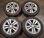 16 inch 5x108 Peugeot winterbanden, 205 55 16, Profiel 6mm, Auto-onderdelen, Banden en Velgen, Gebruikt, 16 inch, Banden en Velgen