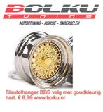 Sleutelhanger BBS velg goud hart, Ophalen of Verzenden
