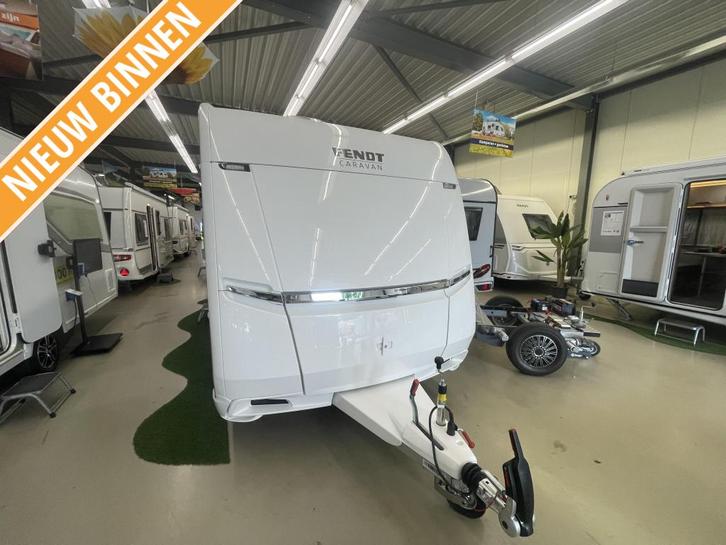Fendt Bianco Selection 465 SFB +1700 kg+ €2000 kort, Caravans en Kamperen, Caravans, Bedrijf, tot en met 2, 1250 - 1500 kg, Rondzit