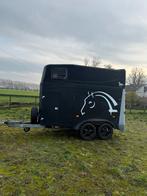 2 paardstrailer, Dieren en Toebehoren, Ophalen of Verzenden, Gebruikt, Polyester, 2-paards trailer