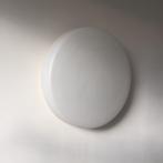Grote Staff Leuchten discus rond wit opaal glas jaren 60 70, Huis en Inrichting, Staff Leuchten, Glas, MCM, Ophalen of Verzenden