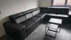Kunstleren hoekbank, Huis en Inrichting, Banken | Complete zithoeken, Ophalen of Verzenden, Zo goed als nieuw