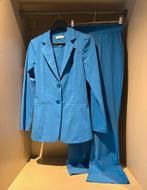 Broekpak , travelstof van Nicolette Kluijver, M, Ophalen of Verzenden, Zo goed als nieuw, Blauw, Lang