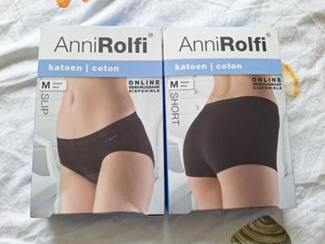 Twee stuks ondergoed Ann Rolfi M nieuw slip & short beschikbaar voor biedingen