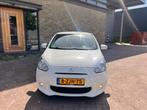 Mitsubishi Space Star 1.0 MPI 52KW 2015 Wit, Auto's, Mitsubishi, Voorwielaandrijving, Zwart, Wit, Origineel Nederlands