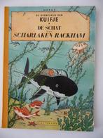 Stripboek KUIFJE - DE SCHAT VAN SCHARLAKEN RACKHAM - 1966, Eén stripboek, Ophalen of Verzenden, Gelezen