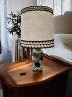 vintage keramieke tafellamp / lampadaire in fat lava stijl, Ophalen, Gebruikt, Minder dan 50 cm