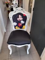 Barok stoel mickey mouse geheel opnieuw gestoffeerd, Ophalen of Verzenden, Zo goed als nieuw, Stoel(en)