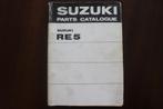Suzuki RE5 wankel 1974 motorcycle parts catalogue, Ophalen of Verzenden, Suzuki