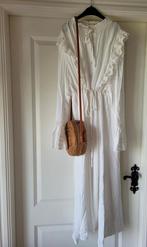 Romantische jurk bisou's project bij keesje mt m l 38 40, Kleding | Dames, Jurken, Maat 38/40 (M), Wit, Bisou's project, Ophalen of Verzenden