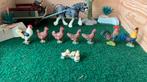 Schleich hanen en kippen, Ophalen of Verzenden, Zo goed als nieuw, Poppenhuis