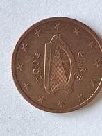 Ierland  Euro munt 5 cent  van 2004 en 2002, Postzegels en Munten, Munten | Europa | Euromunten, Ophalen of Verzenden, Ierland