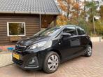 Mooie Peugeot 108 1.0 12V   51KW 5 Drs ''17 Zwart Airco Apk, Auto's, Peugeot, Voorwielaandrijving, Metallic lak, 4 stoelen, Zwart