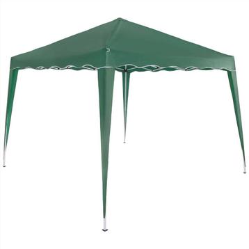 Partytent Paviljoen 3x3, Capri groen, opvouwbaar beschikbaar voor biedingen