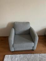 2x Grijze fauteuils, Huis en Inrichting, Fauteuils, Ophalen, Zo goed als nieuw, 75 tot 100 cm, 50 tot 75 cm
