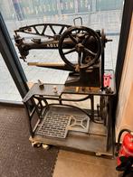 Antieke Adler Leer Naaimachine, Ophalen