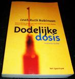 TEAB Leah Ruth Robinson. Dodelijke Dosis is zéér spannend!!!, Boeken, Ophalen of Verzenden
