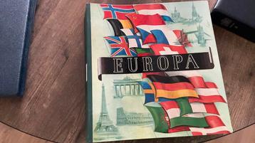 Oud Europa album, geen zegels (23) beschikbaar voor biedingen